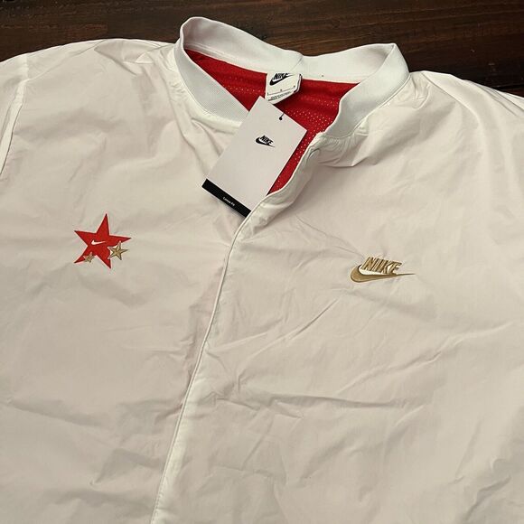 Nike Team USA Basketball Warm-Up Short Sleeve Jacket - Picture 4 of 6